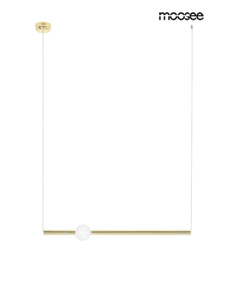 Pendant lamps - MOOSEE pendant lamp LIBRA 90 ON gold (MSE010100221) - product kolory-swiatla.pl 2