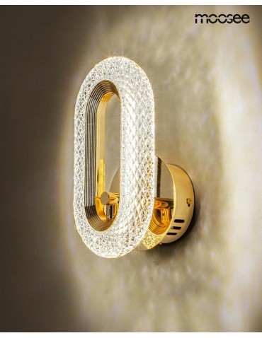 MOOSEE lampa ścienna JEWEL złota (MSE010100319) - produkt 2