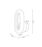 Glamour wall lamps - MOOSEE JEWEL gold wall lamp (MSE010100319) - product 11