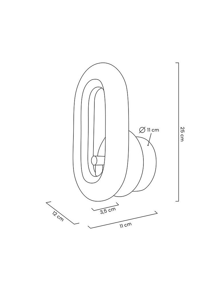 Glamour wall lamps - MOOSEE JEWEL gold wall lamp (MSE010100319) - product kolory-swiatla.pl 11