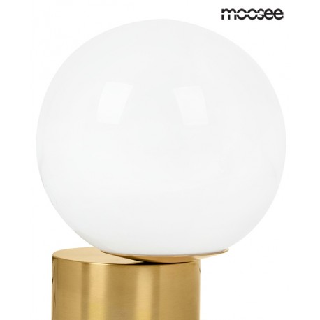 Moosee MOOSEE lampa stołowa PARLA 20 złota (MSE010300141)