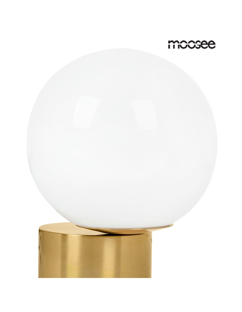 Modern table lamps - Moosee MOOSEE PARLA 20 gold table lamp (MSE010300141) - product kolory-swiatla.pl 2