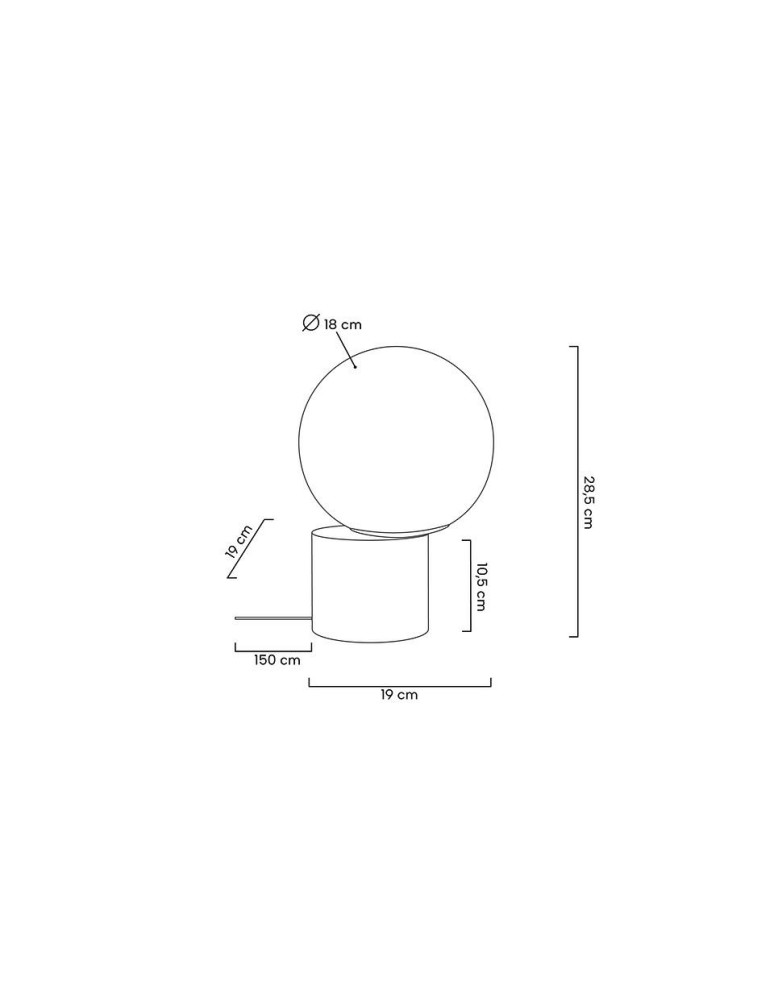 Modern table lamps - Moosee MOOSEE PARLA 20 gold table lamp (MSE010300141) - product kolory-swiatla.pl 6