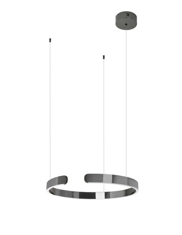 King Home Lampa wisząca VISTA 40 grafitowy chrom (JD8124-40.BLACK) - produkt 2