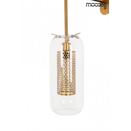 Moosee MOOSEE lampa ścienna LAMPION złota (MSE010400211)