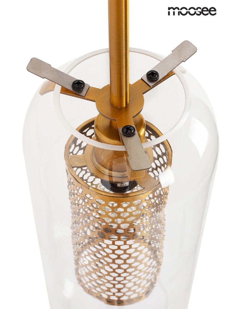Cantilever wall lamps - Moosee MOOSEE gold LAMPION wall lamp (MSE010400211) - product kolory-swiatla.pl 5