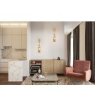 Cantilever wall lamps - Moosee MOOSEE gold LAMPION wall lamp (MSE010400211) - product 10