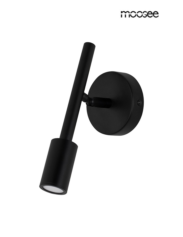Modern wall lamps - MOOSEE PRISMA wall lamp black (MSE010100296) - product kolory-swiatla.pl 1