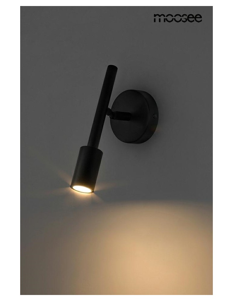 Modern wall lamps - MOOSEE PRISMA wall lamp black (MSE010100296) - product kolory-swiatla.pl 5