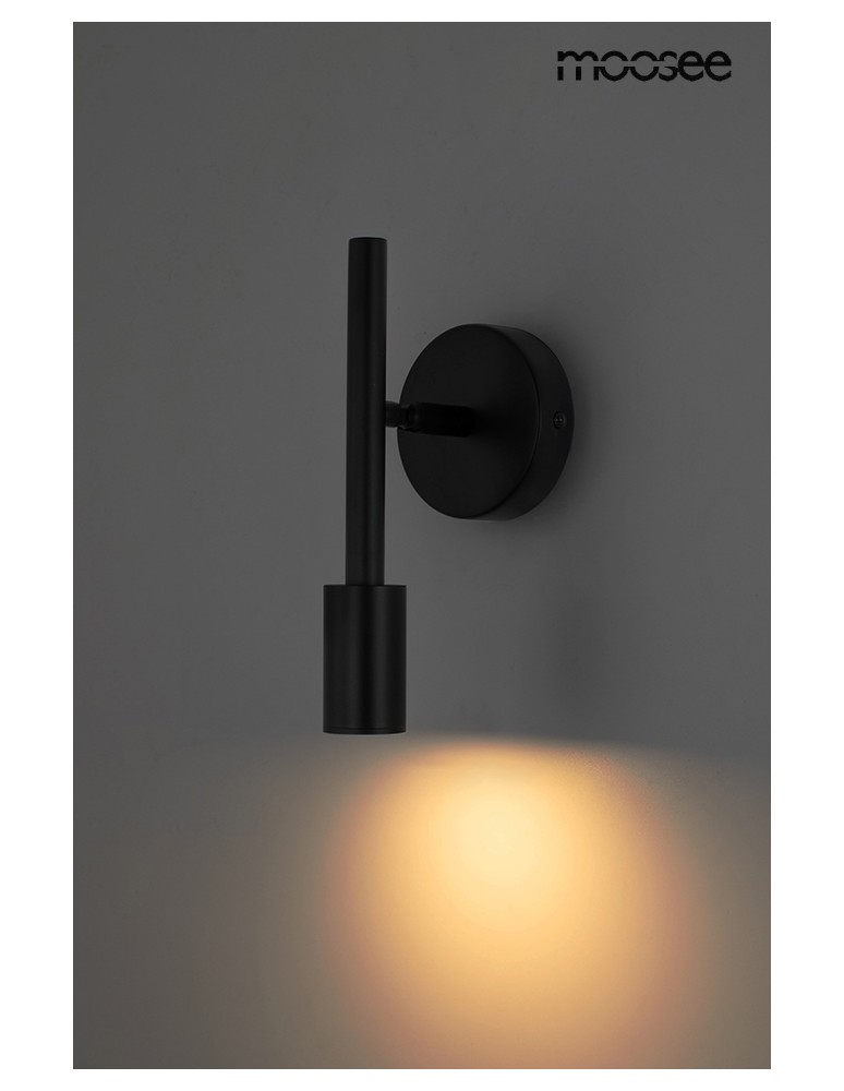 Modern wall lamps - MOOSEE PRISMA wall lamp black (MSE010100296) - product kolory-swiatla.pl 6