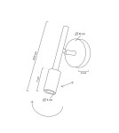 Modern wall lamps - MOOSEE PRISMA wall lamp black (MSE010100296) - product 14