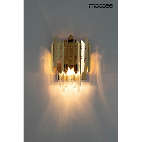 MOOSEE lampa ścienna MAJESTIC złota (MSE010100365)