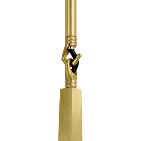 King Home Lampa wisząca CANDELABR 6 złota - aluminium, szkło (XCP8053-6.GOLD)