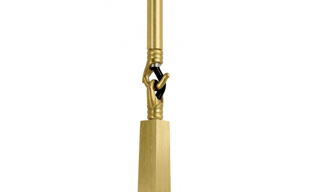 King Home Lampa wisząca CANDELABR 6 złota - aluminium, szkło (XCP8053-6.GOLD)