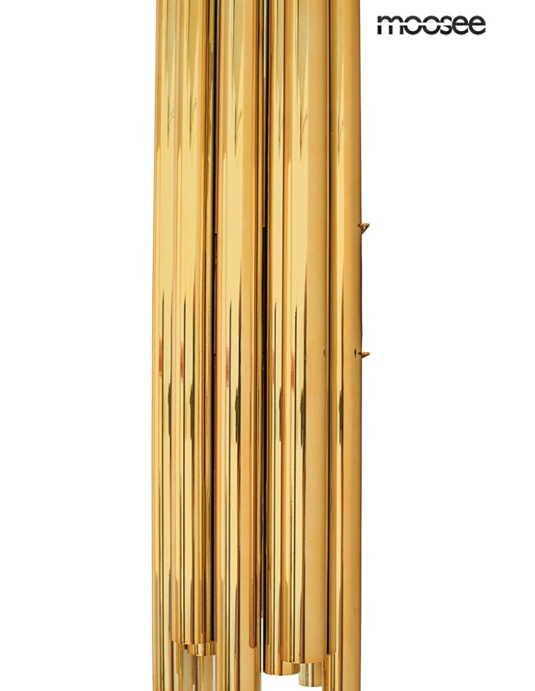 Glamour wall lamps - Moosee MOOSEE TUBO gold wall lamp (MSE010400200) - product kolory-swiatla.pl 3