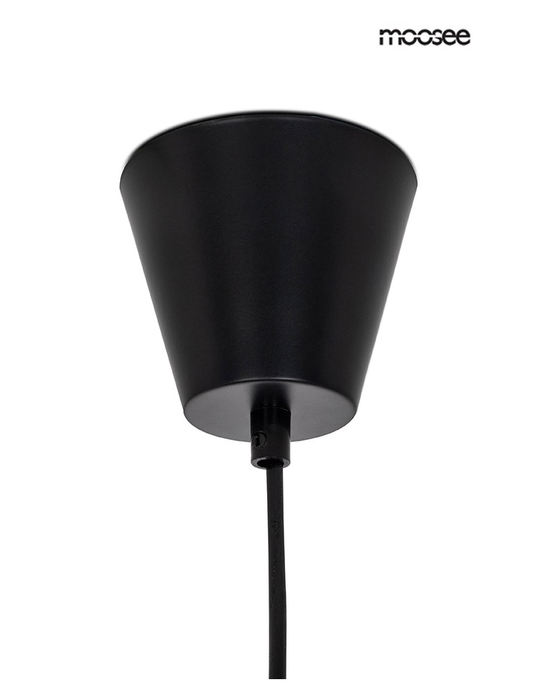 Designer pendant lamps - MOOSEE CONTEO pendant lamp black (MSE010100325) - product kolory-swiatla.pl 7