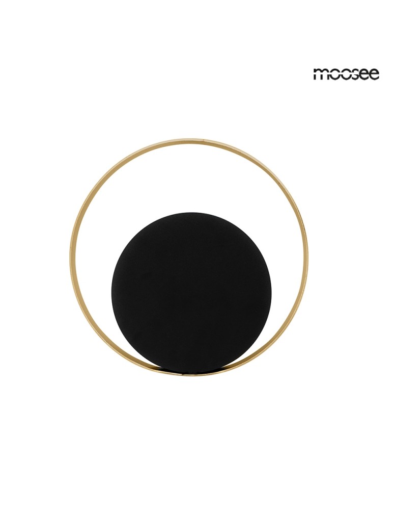 Ring wall lamps - MOOSEE BAND gold / black wall lamp (MSE010100339) - product kolory-swiatla.pl 5