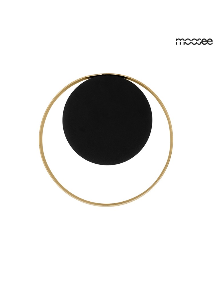 Ring wall lamps - MOOSEE BAND gold / black wall lamp (MSE010100339) - product kolory-swiatla.pl 6