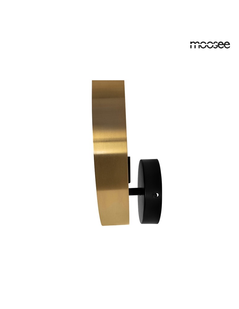 Ring wall lamps - MOOSEE BAND gold / black wall lamp (MSE010100339) - product kolory-swiatla.pl 7