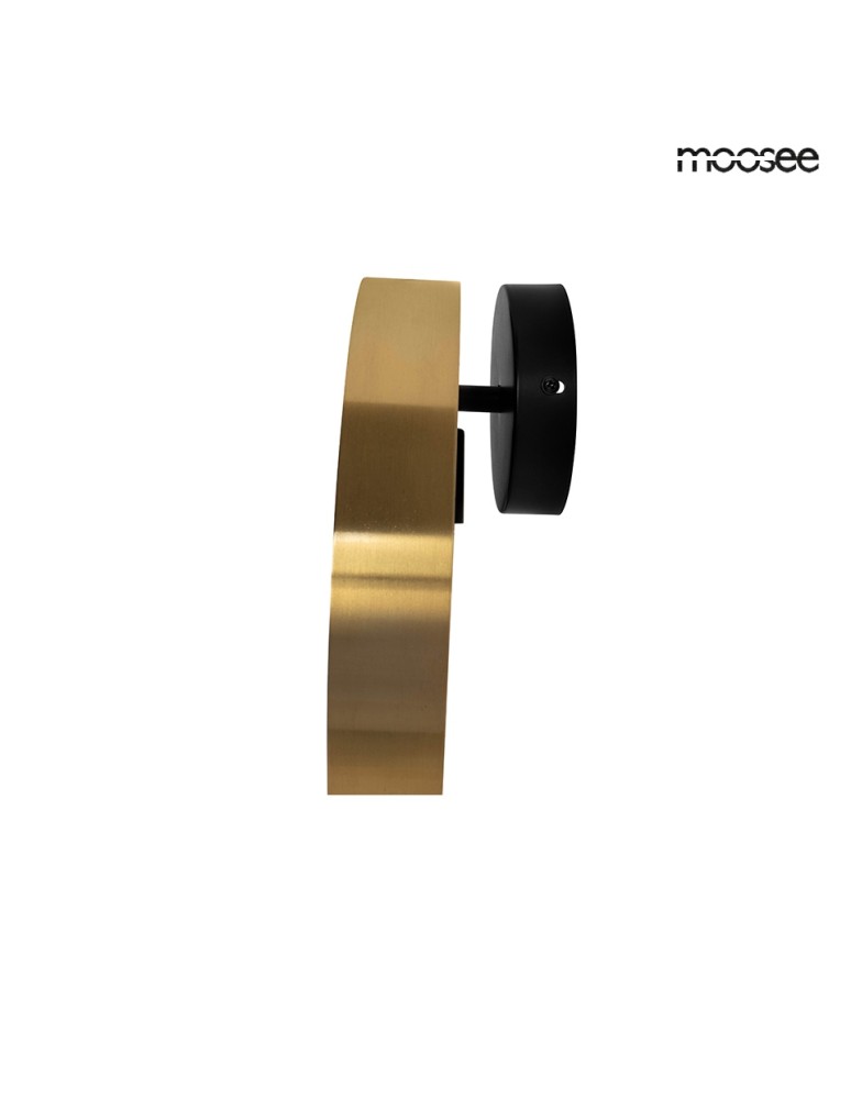 Ring wall lamps - MOOSEE BAND gold / black wall lamp (MSE010100339) - product kolory-swiatla.pl 8