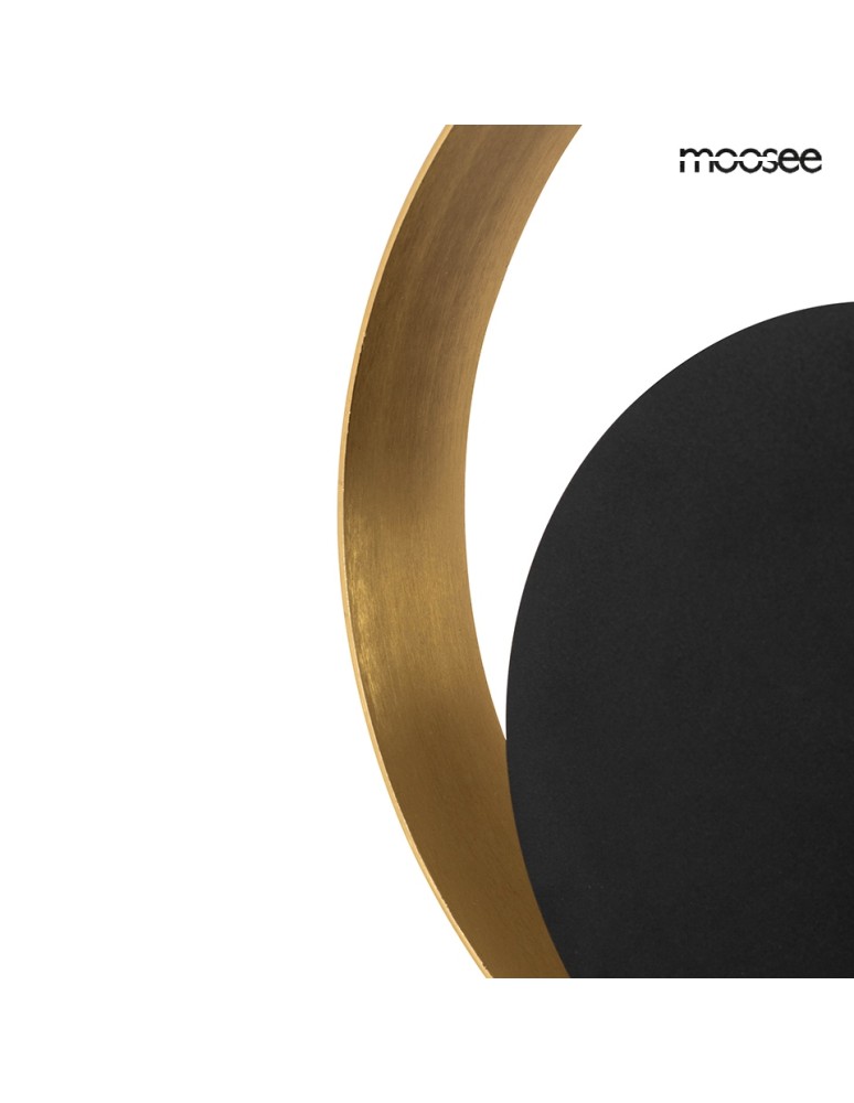 Ring wall lamps - MOOSEE BAND gold / black wall lamp (MSE010100339) - product kolory-swiatla.pl 9