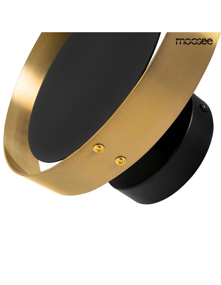 Ring wall lamps - MOOSEE BAND gold / black wall lamp (MSE010100339) - product kolory-swiatla.pl 10