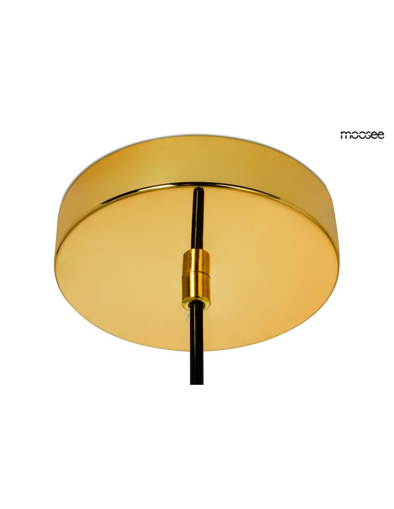 Designer pendant lamps - MOOSEE DISCO gold pendant lamp (MSE010100368) - product kolory-swiatla.pl 6