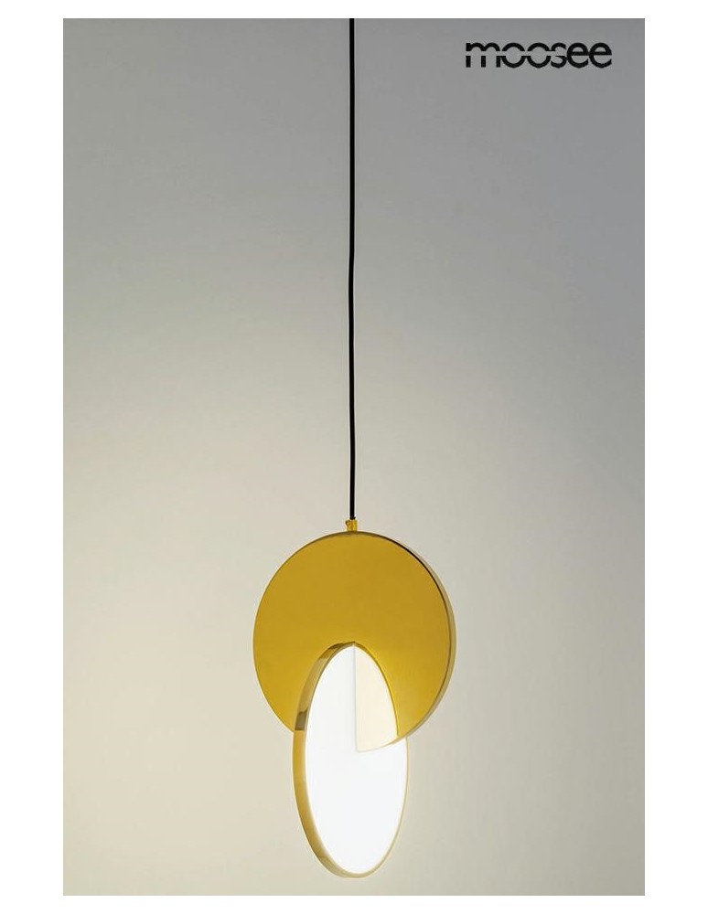 Designer pendant lamps - MOOSEE DISCO gold pendant lamp (MSE010100368) - product kolory-swiatla.pl 7