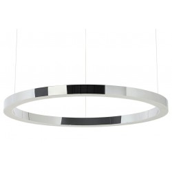 King Home Lampa wisząca RING 100 srebrna - LED, stal polerowana (JD8169-100.SILVER)