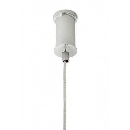 King Home Lampa wisząca RING 100 srebrna - LED, stal polerowana (JD8169-100.SILVER)