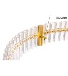 Glamour pendant lamps - Moosee MOOSEE pendant lamp SATURNUS 70 gold - LED, crystal, brushed steel (MSE010100167) - product 2