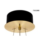 Glamour pendant lamps - Moosee MOOSEE pendant lamp SATURNUS 70 gold - LED, crystal, brushed steel (MSE010100167) - product 4