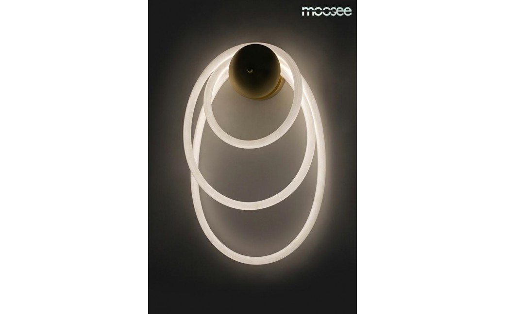 MOOSEE lampa ścienna SERPIENTE złota (MSE010100237)