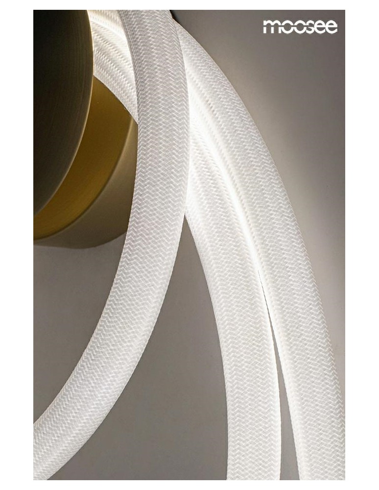 Designer wall lamps - MOOSEE SERPIENTE gold wall lamp (MSE010100237) - product kolory-swiatla.pl 9