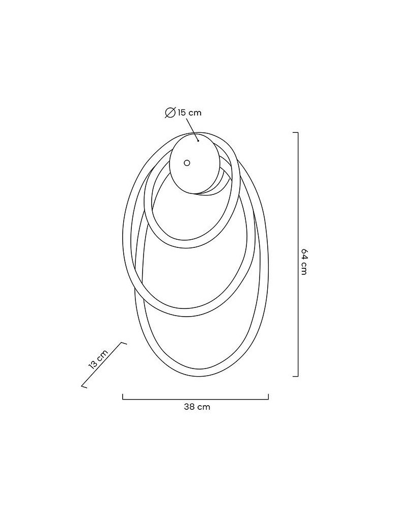 Designer wall lamps - MOOSEE SERPIENTE gold wall lamp (MSE010100237) - product kolory-swiatla.pl 11