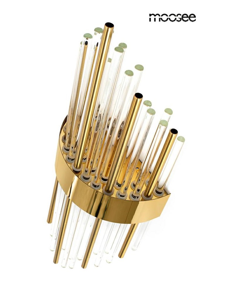 Glamour wall lamps - MOOSEE ARMANDO gold wall lamp (MSE010100337) - product kolory-swiatla.pl 4