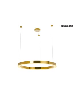 Moosee MOOSEE lampa wisząca RING LUXURY 90  złota - LED, chromowane złoto (MSE010100190)