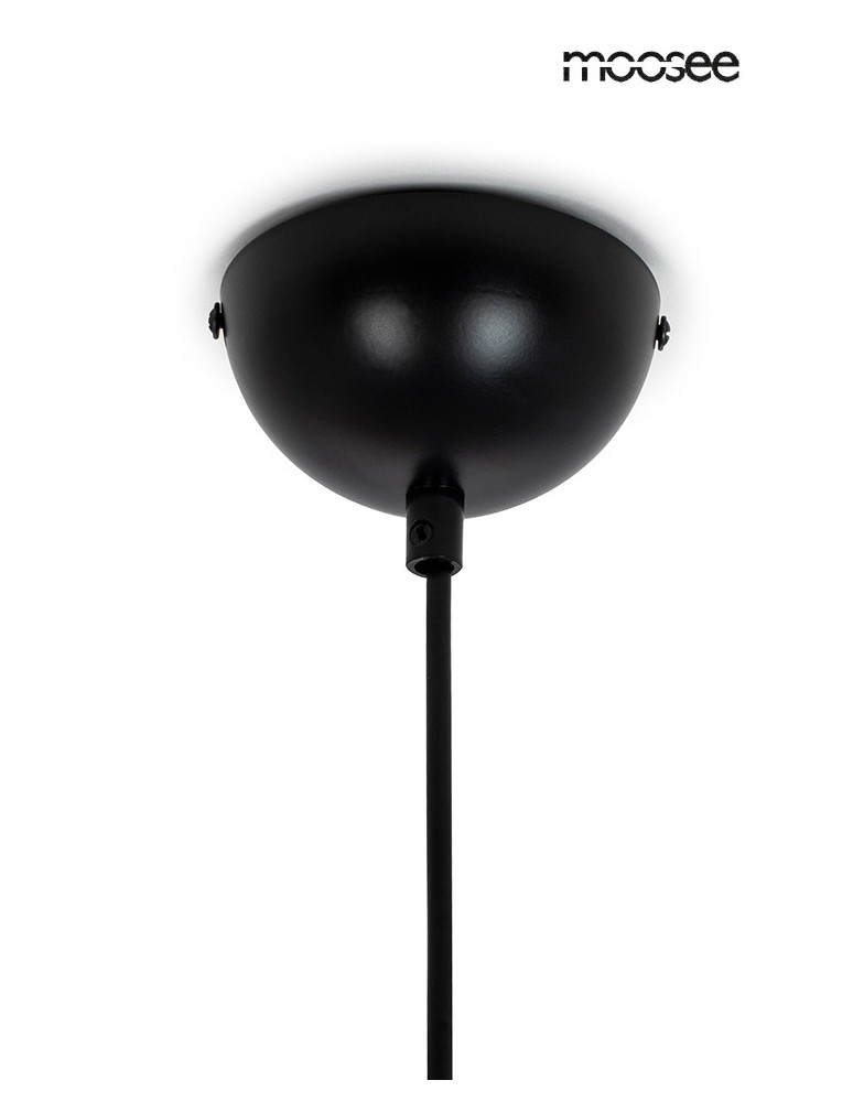 Pendant lamps spheres - MOOSEE SANDRA 30 pendant lamp black (MSE010100308) - product kolory-swiatla.pl 4