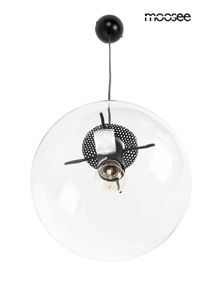 Pendant lamps spheres - MOOSEE SANDRA 30 pendant lamp black (MSE010100308) - product kolory-swiatla.pl 5
