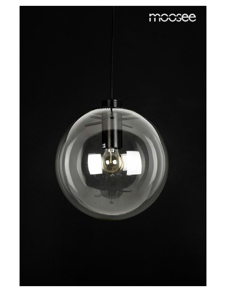 Pendant lamps spheres - MOOSEE pendant lamp SANDRA 35 black (MSE010100309) - product kolory-swiatla.pl 6