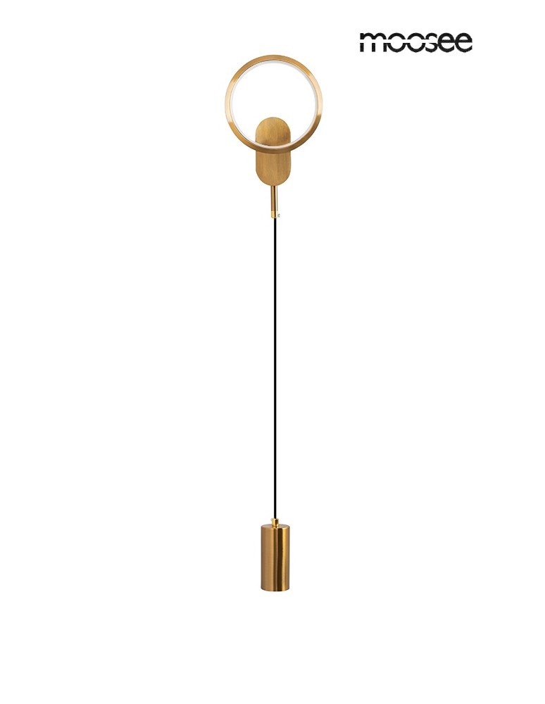 Designer wall lamps - MOOSEE COMO gold wall lamp (MSE010100345) - product kolory-swiatla.pl 1