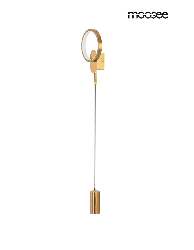 Designer wall lamps - MOOSEE COMO gold wall lamp (MSE010100345) - product kolory-swiatla.pl 7