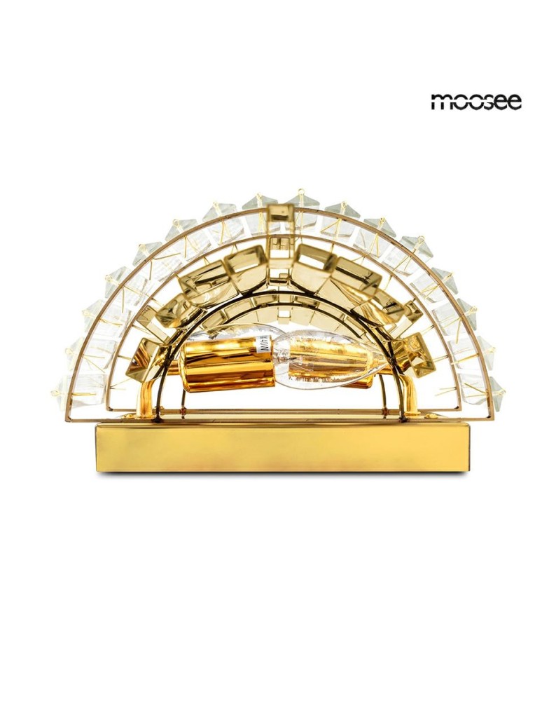 Glamour wall lamps - MOOSEE TOWERS gold wall lamp (MSE010100377) - product kolory-swiatla.pl 5