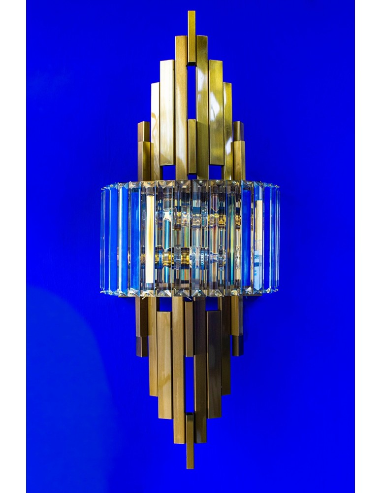 Glamour wall lamps - MOOSEE TOWERS gold wall lamp (MSE010100377) - product kolory-swiatla.pl 6