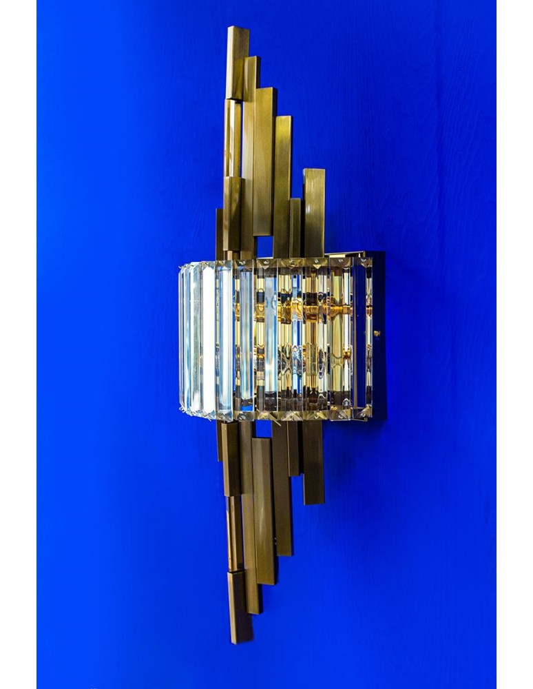Glamour wall lamps - MOOSEE TOWERS gold wall lamp (MSE010100377) - product kolory-swiatla.pl 7