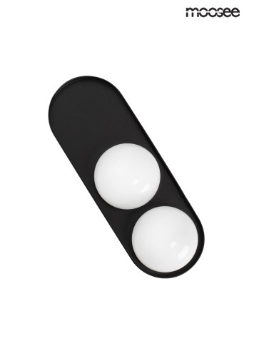 MOOSEE DROPS 2 wall lamp black (MSE010100271)
