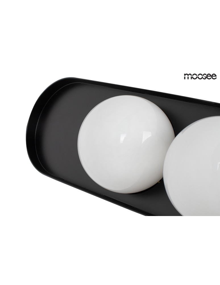 Wall lamps - MOOSEE DROPS 2 wall lamp black (MSE010100271) - product kolory-swiatla.pl 3