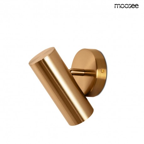 Moosee MOOSEE lampa ścienna SPOT złota (MSE010400215)