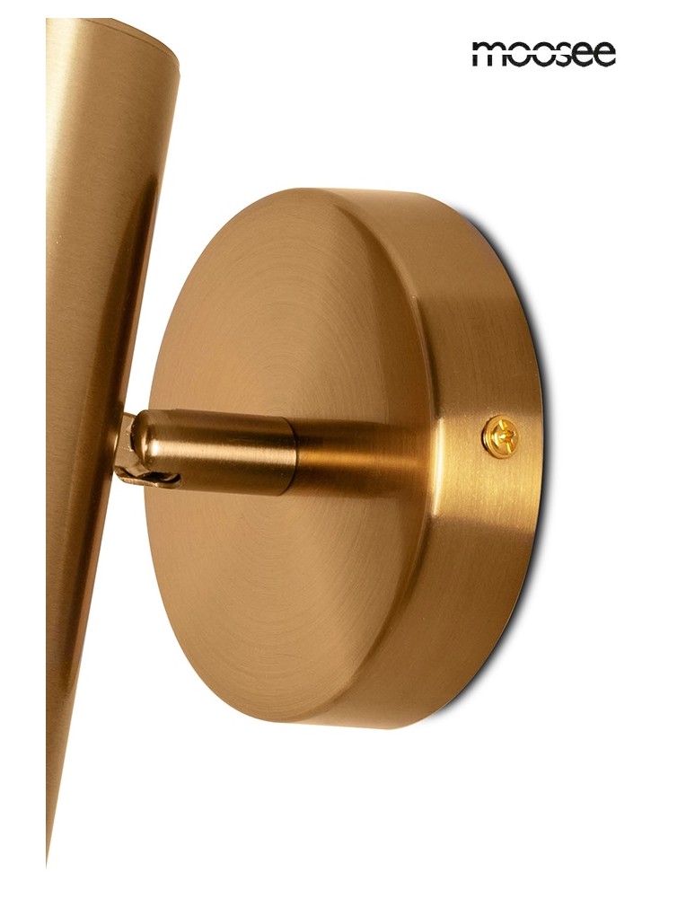 Wall lamps - Moosee MOOSEE gold SPOT wall lamp (MSE010400215) - product kolory-swiatla.pl 6