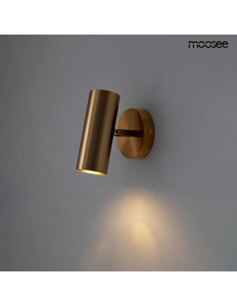 Wall lamps - Moosee MOOSEE gold SPOT wall lamp (MSE010400215) - product kolory-swiatla.pl 7